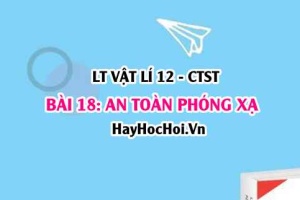 Tác hại của các tia phóng xạ? Quy tắc an toàn phóng xạ? Vật lí 12 bài 18 CTST